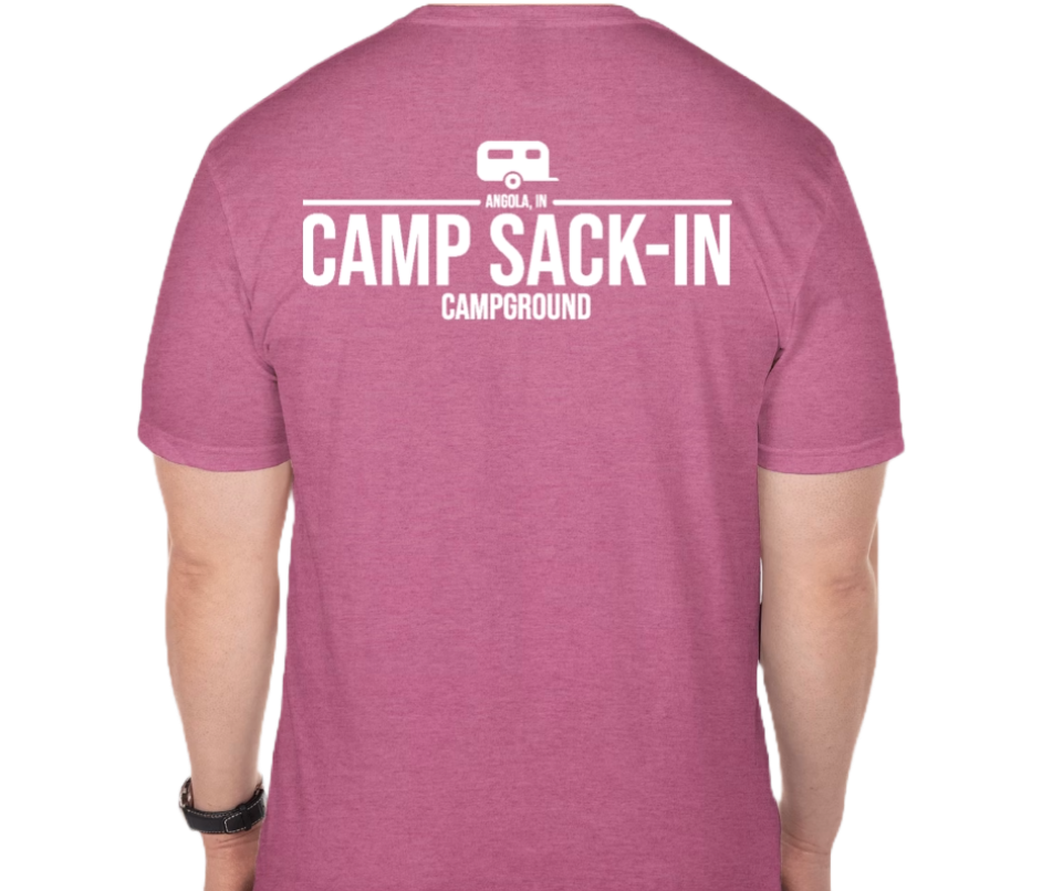 Camp Sack-In Lake Short Sleeve T-Shirt
